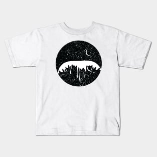 Melting worlds Kids T-Shirt